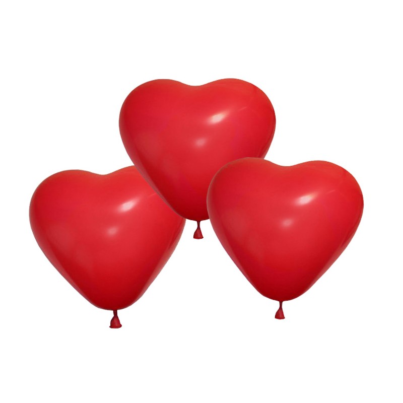 Воздушные шары сердечки
